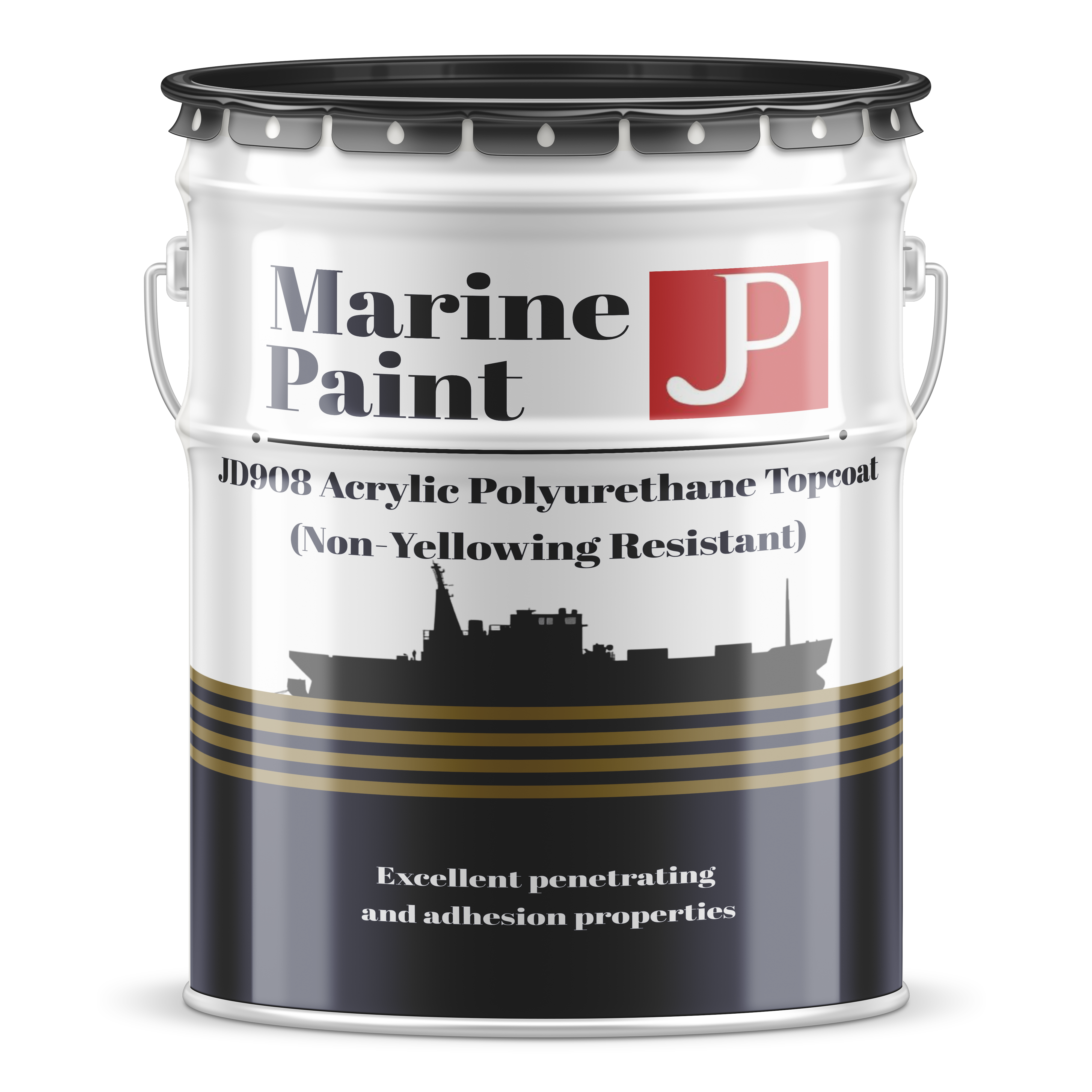 JD908 Acrylic Polyurethane Topcoat Non-Yellowing Resistant