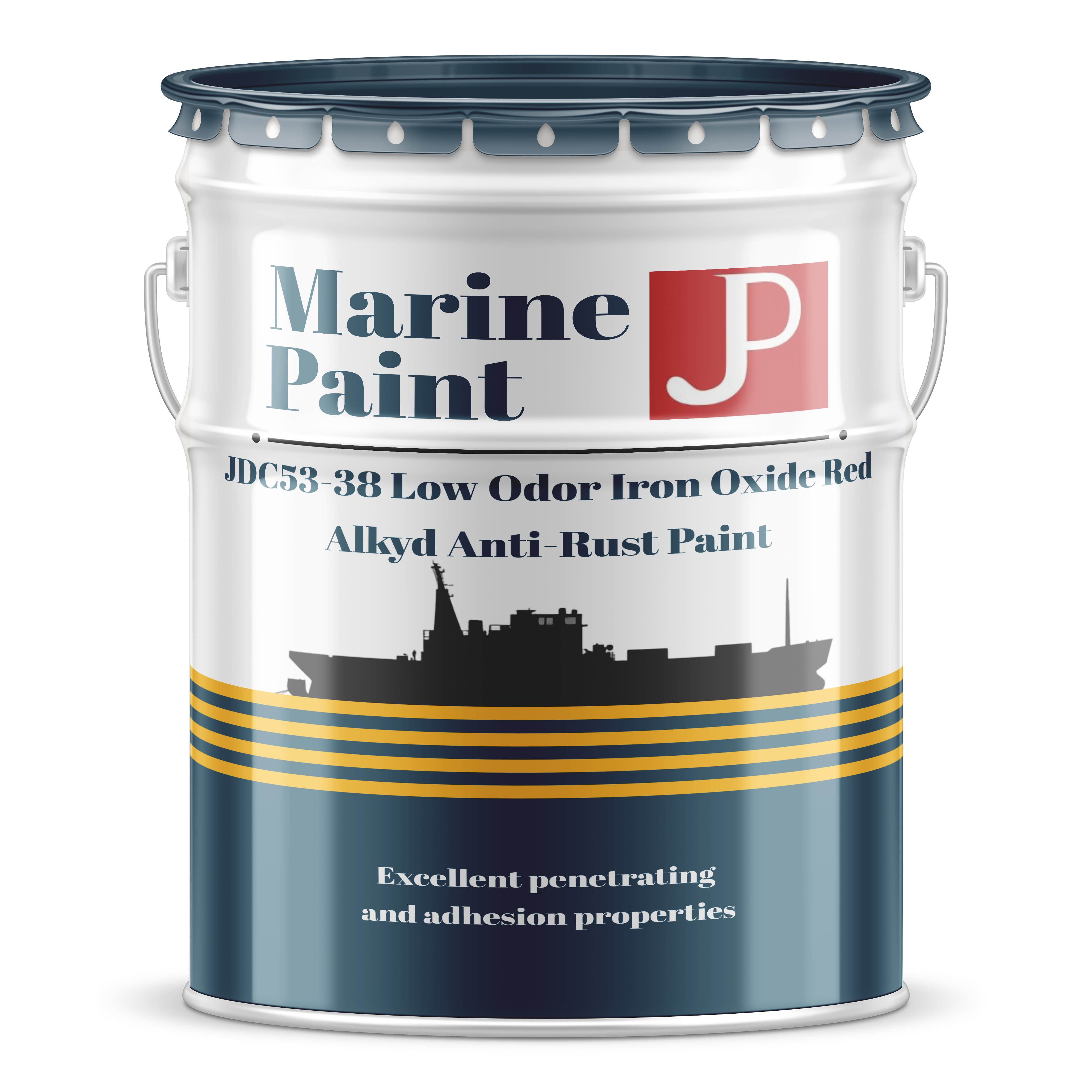 JDC53-38 Low Odor Iron Oxide Red Alkyd Anti-Rust Paint