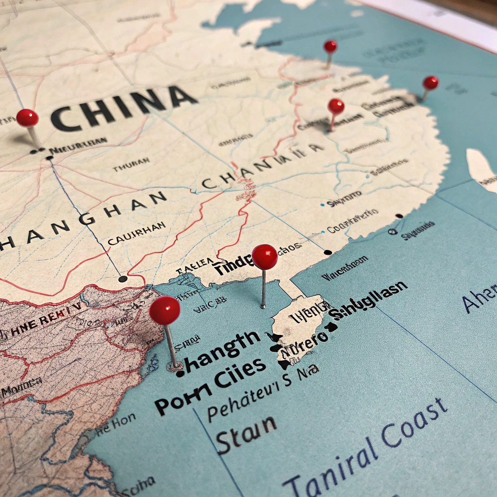 map of china marine paint supplier