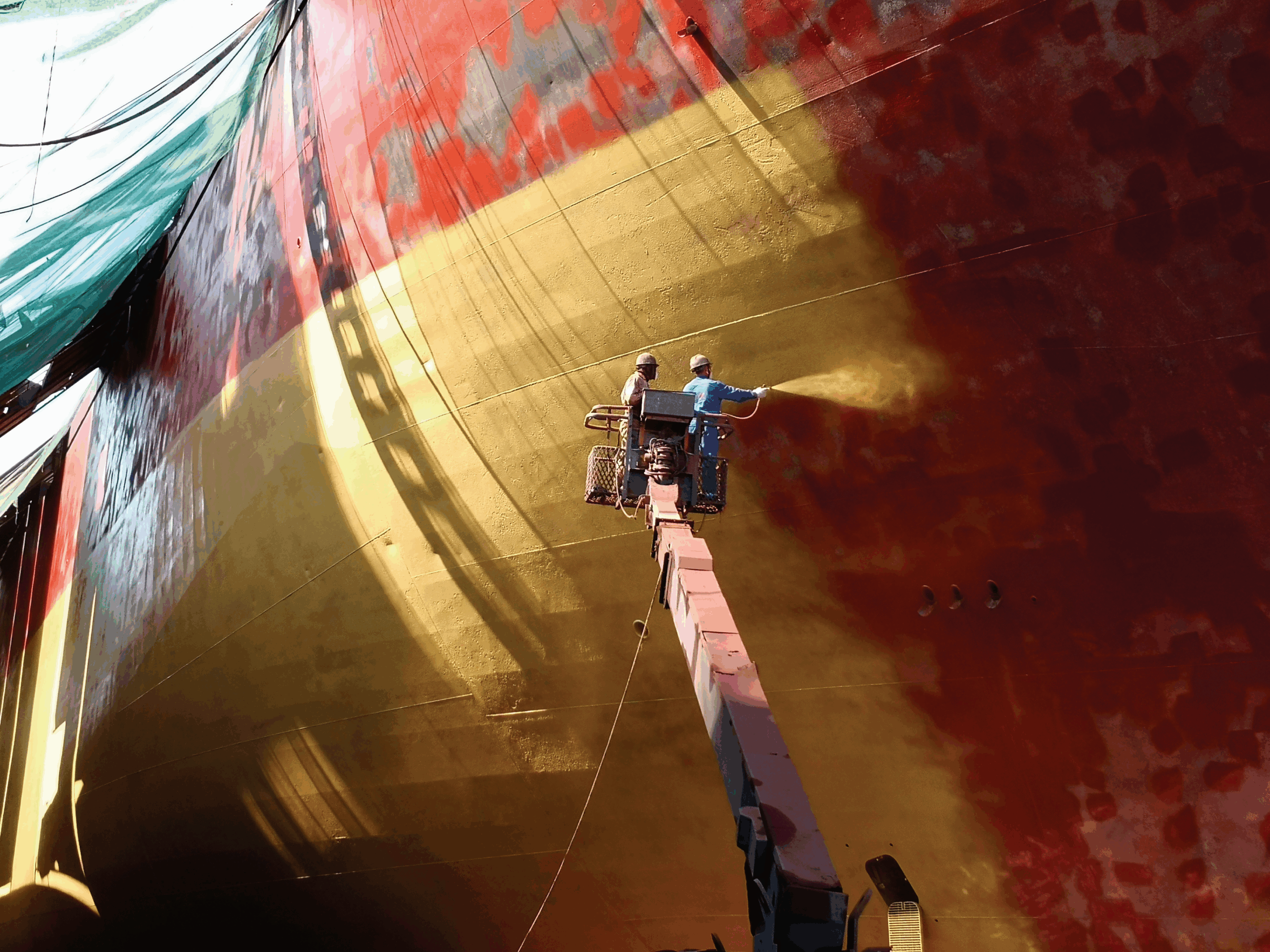 Ship surface preparation,Dry-docking surface treatment,JDmarine,Marine coating preparation,Surface preparation before ship painting,Abrasive blasting for ships,Anti-corrosion primer for ships,Sa2.5 surface standard,Ship painting dry dock,Epoxy primer for marine use,JDmarine marine primers,dry-docking repairs