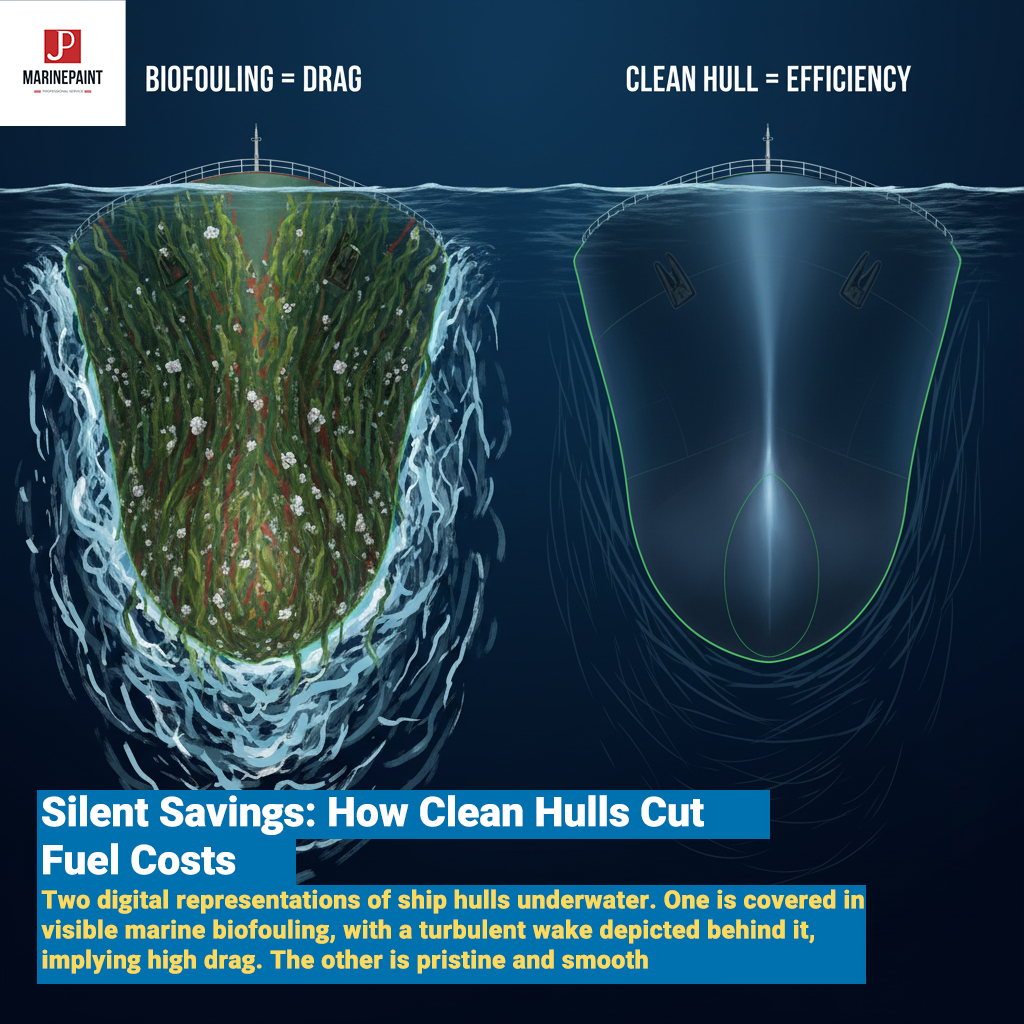 Marine Coatings ROI,Vessel performance optimization,Hull efficiency,Fuel consumption reduction,Ship operating costs,Maintenance costs marine,Dry-docking frequency,Antifouling solutions,Foul release technologies,Corrosion protection marine,Vessel lifespan extension,Asset preservation,Ship profitability,Investment in marine coatings,Total cost of ownership (TCO) marine,Hydrodynamic drag reduction,Sustainable marine coatings,Environmental regulations shipping,IMO guidelines,Surface preparation marine,Coating application techniques,Ship maintenance strategies,Performance monitoring marine vessels,Energy-efficient shipping,Economic benefits marine coatings,High-performance antifoulings,Silicone-based coatings,Self-polishing copolymers (SPC),Abrasion resistance marine,Impact resistance coatings,Marine paint technologies,Ship operating expenses (OPEX),Return on investment shipping,Strategic asset management,Global shipping industry,Lifecycle cost analysis,Vessel charter rates,Market value of ships,Biofouling prevention,Hull cleaning reduction,Underwater inspection,Advanced coating systems,Coating durability,Innovative marine paints,Carbon emissions reduction shipping
