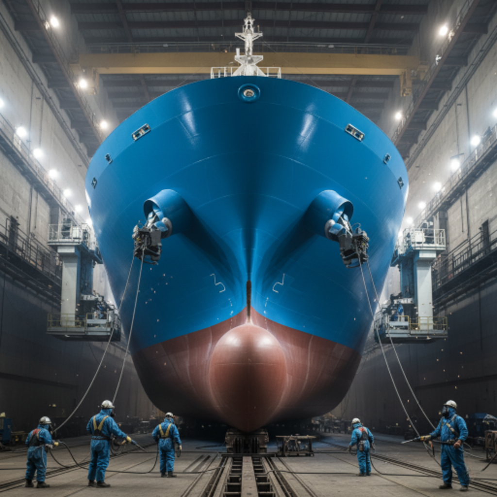 Two-component marine paint