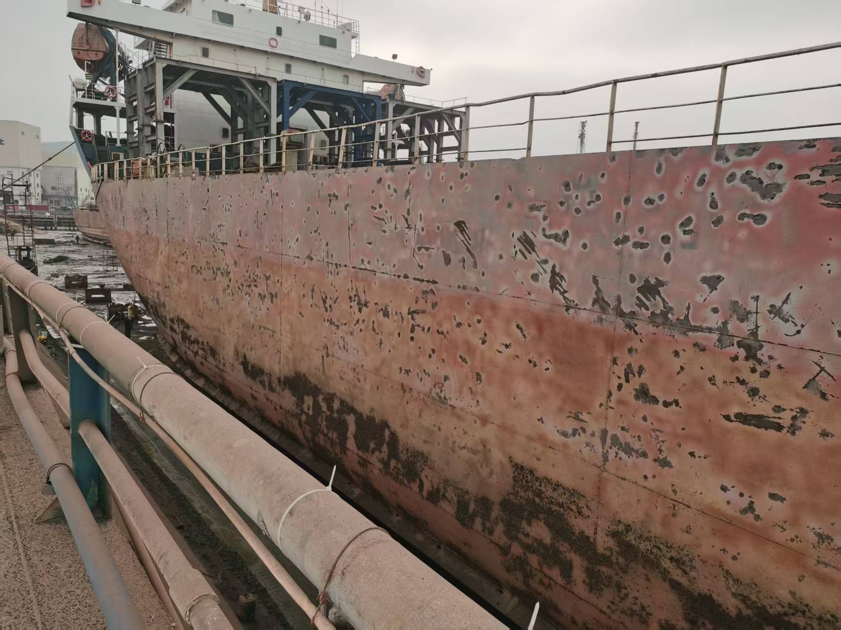 Ming He 788 hull surface details