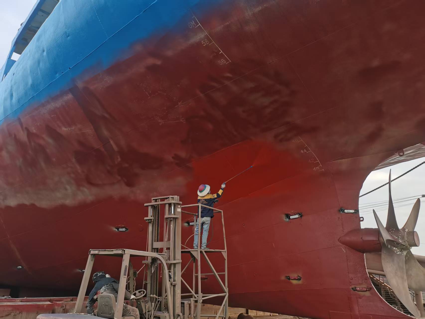 Ming He 788 Ship Refurbishment