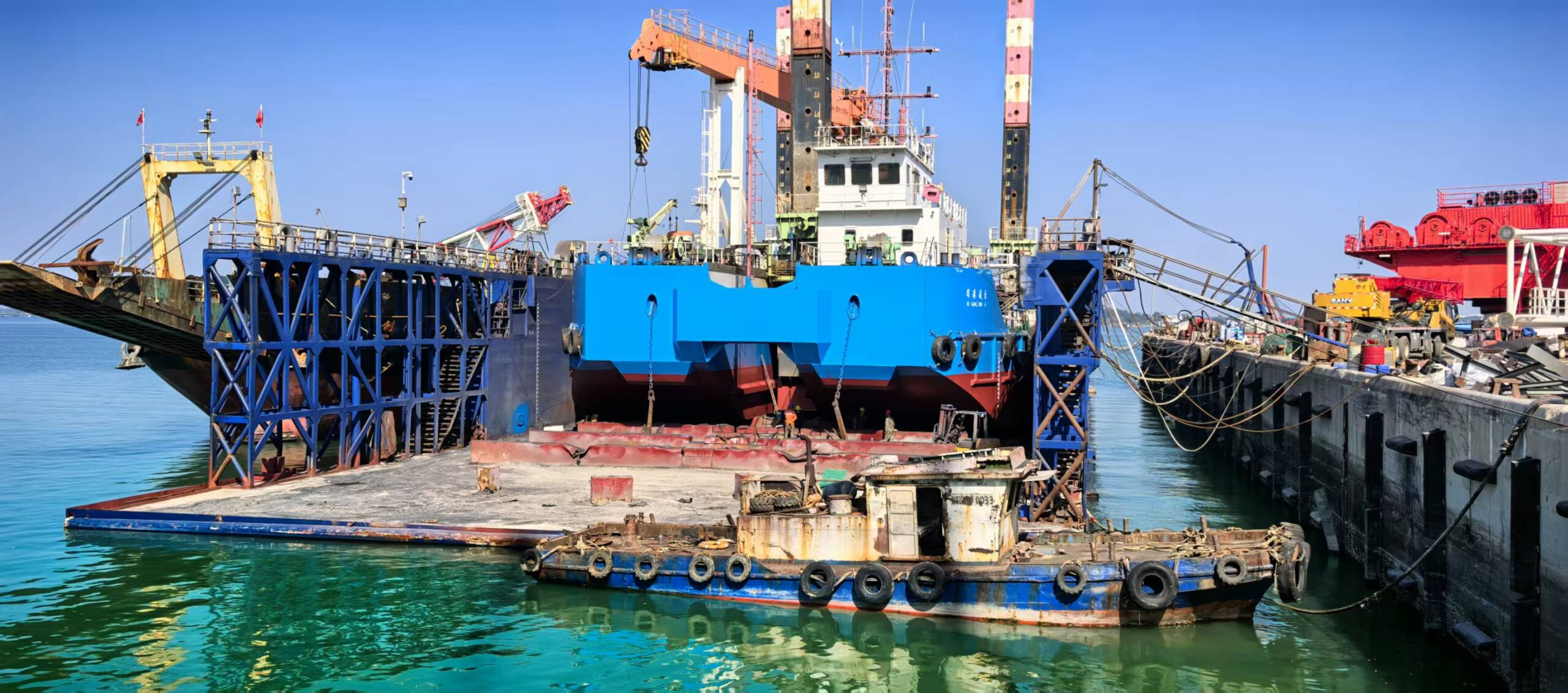 Ming He 788 Ship Refurbishment