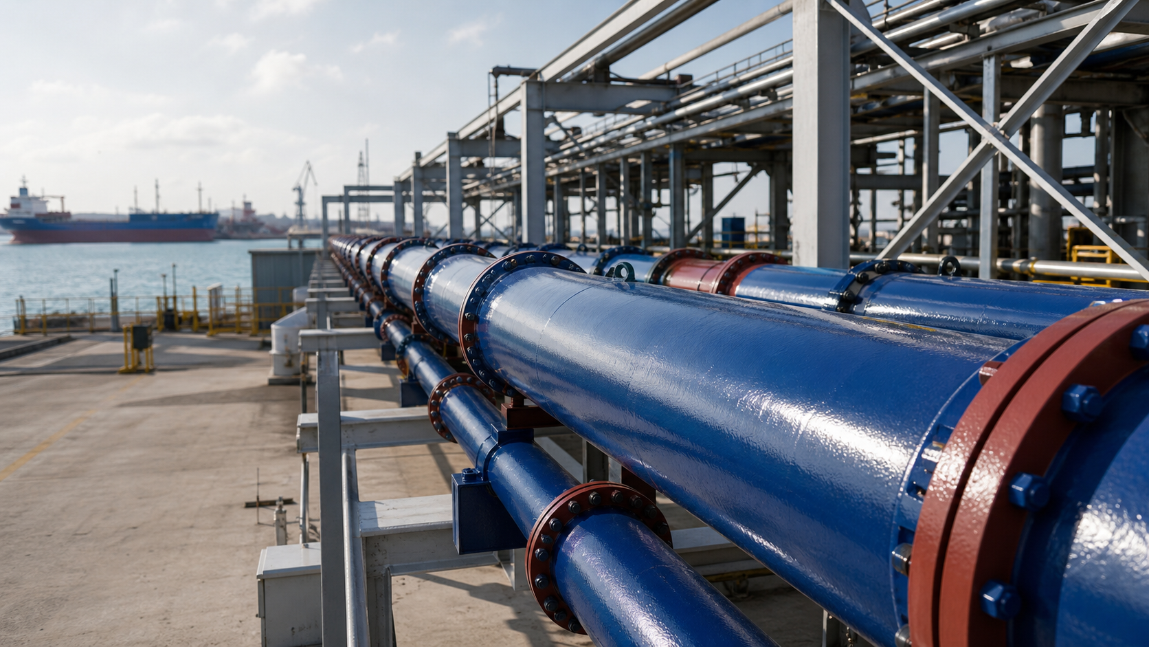 Pipelines and steel infrastructure