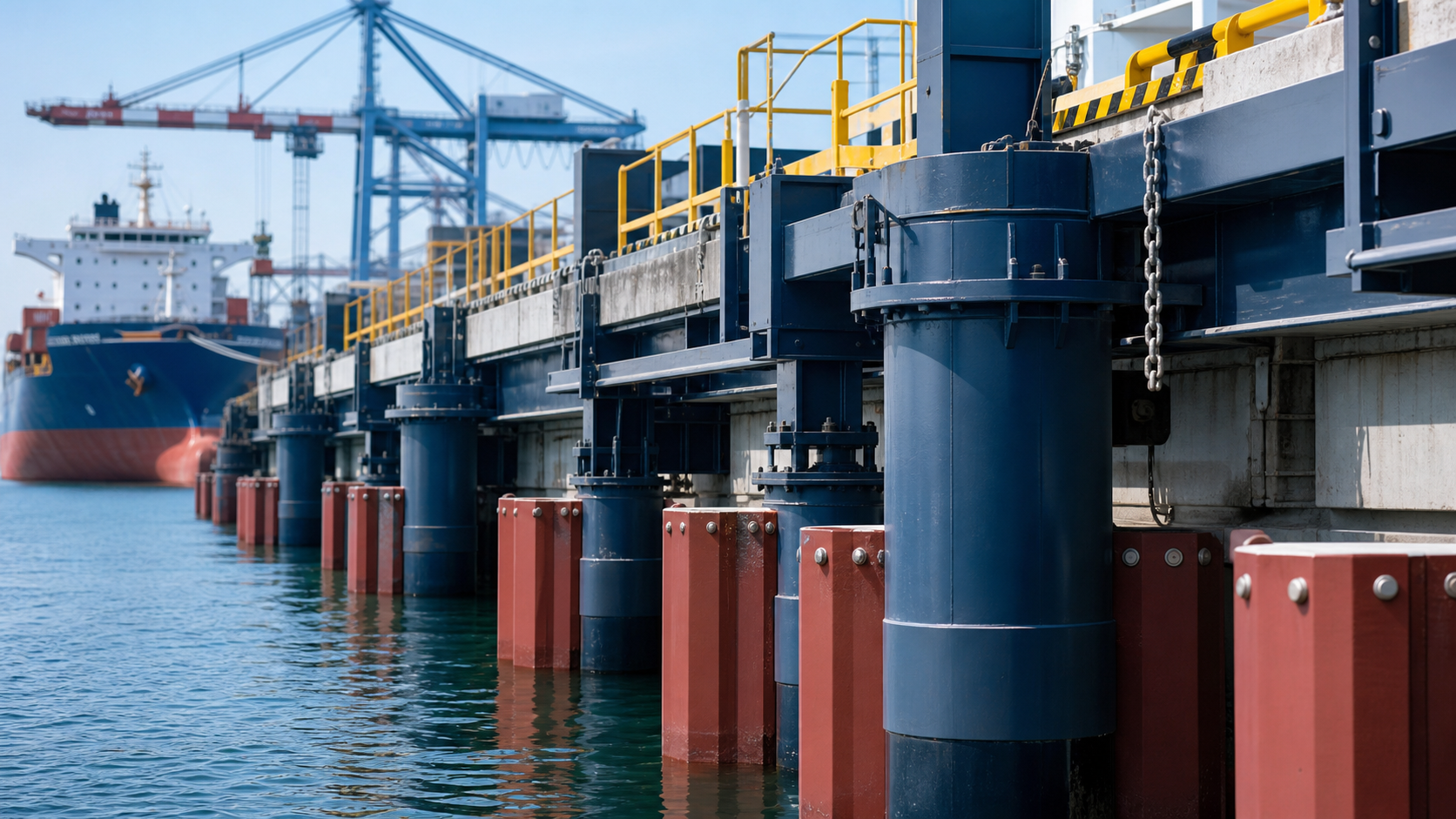 Port and harbor structures